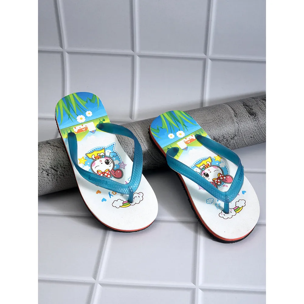 A-HA By Liberty AHA-127E R.Blue Flip Flop For Kids