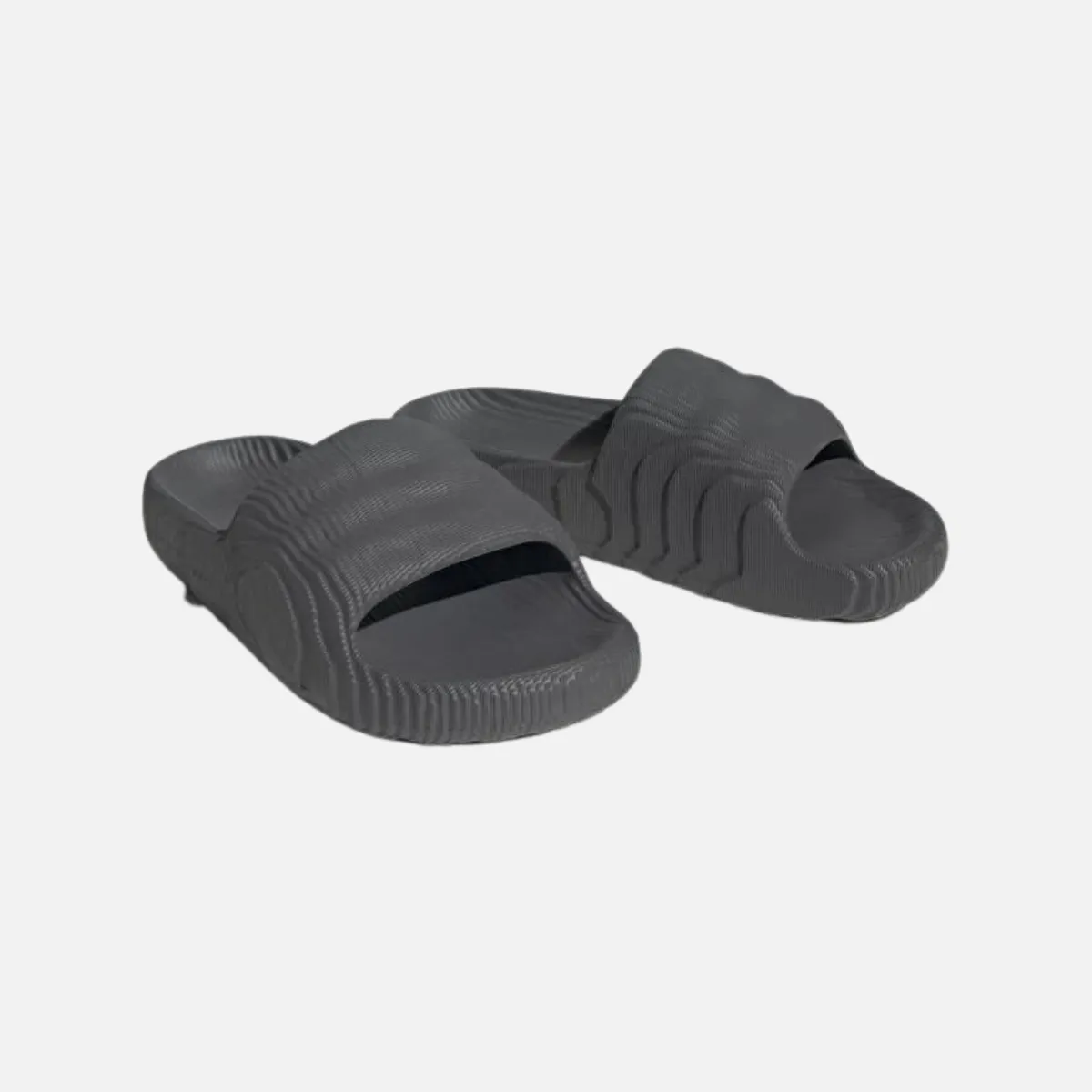 Adidas Adilette 22 Men Slide -Grey Five/Grey Five/Core Black