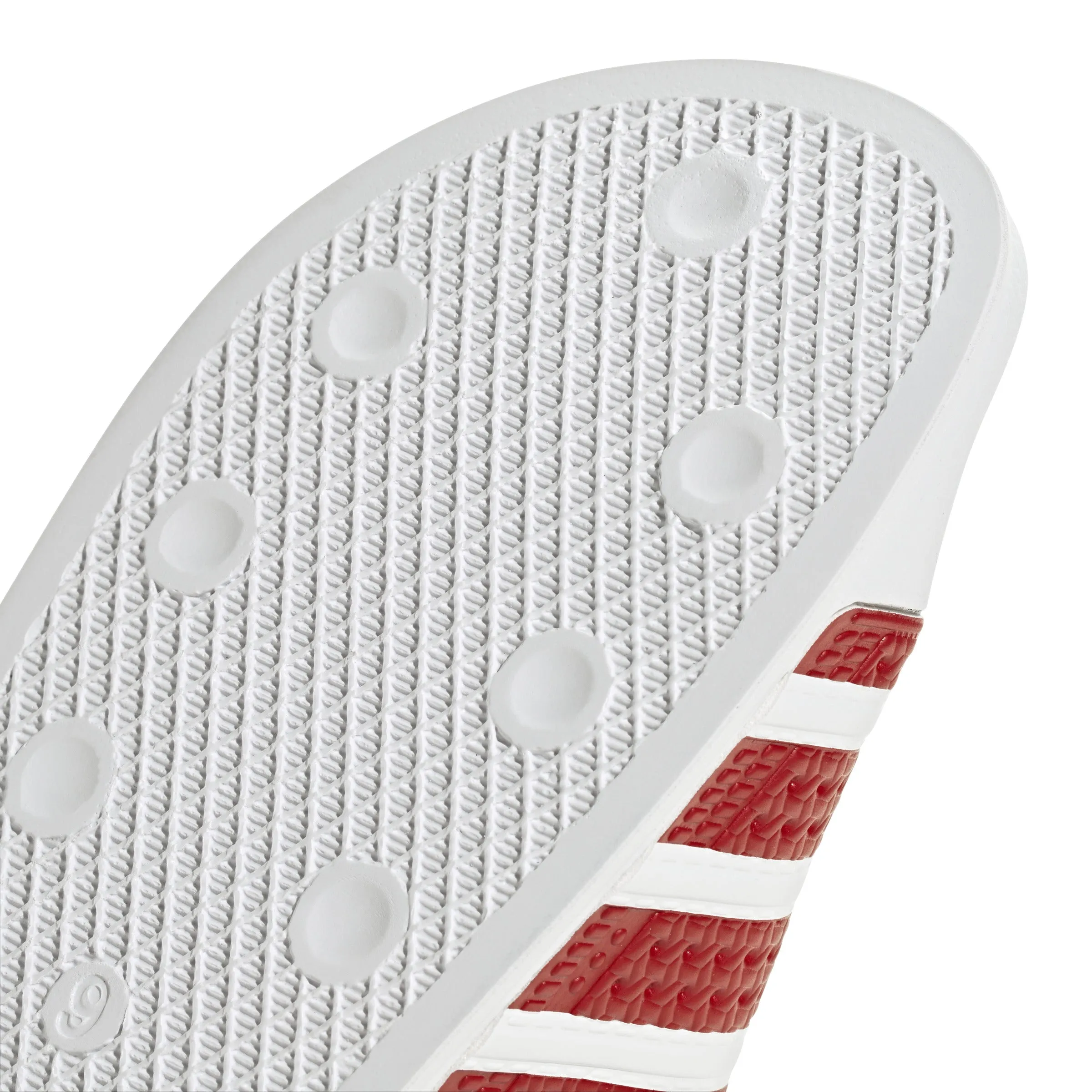 adidas Adilette Scarlet / White / White