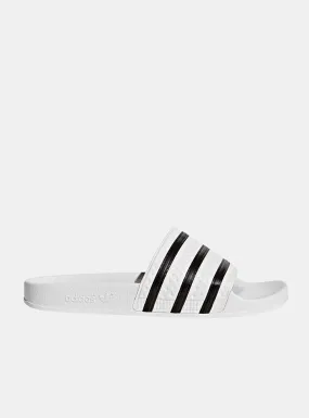 Adidas Adilette Slides - White