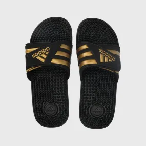 Adidas Unisex Adissage Slides Black/Gold _ 168140 _ Black