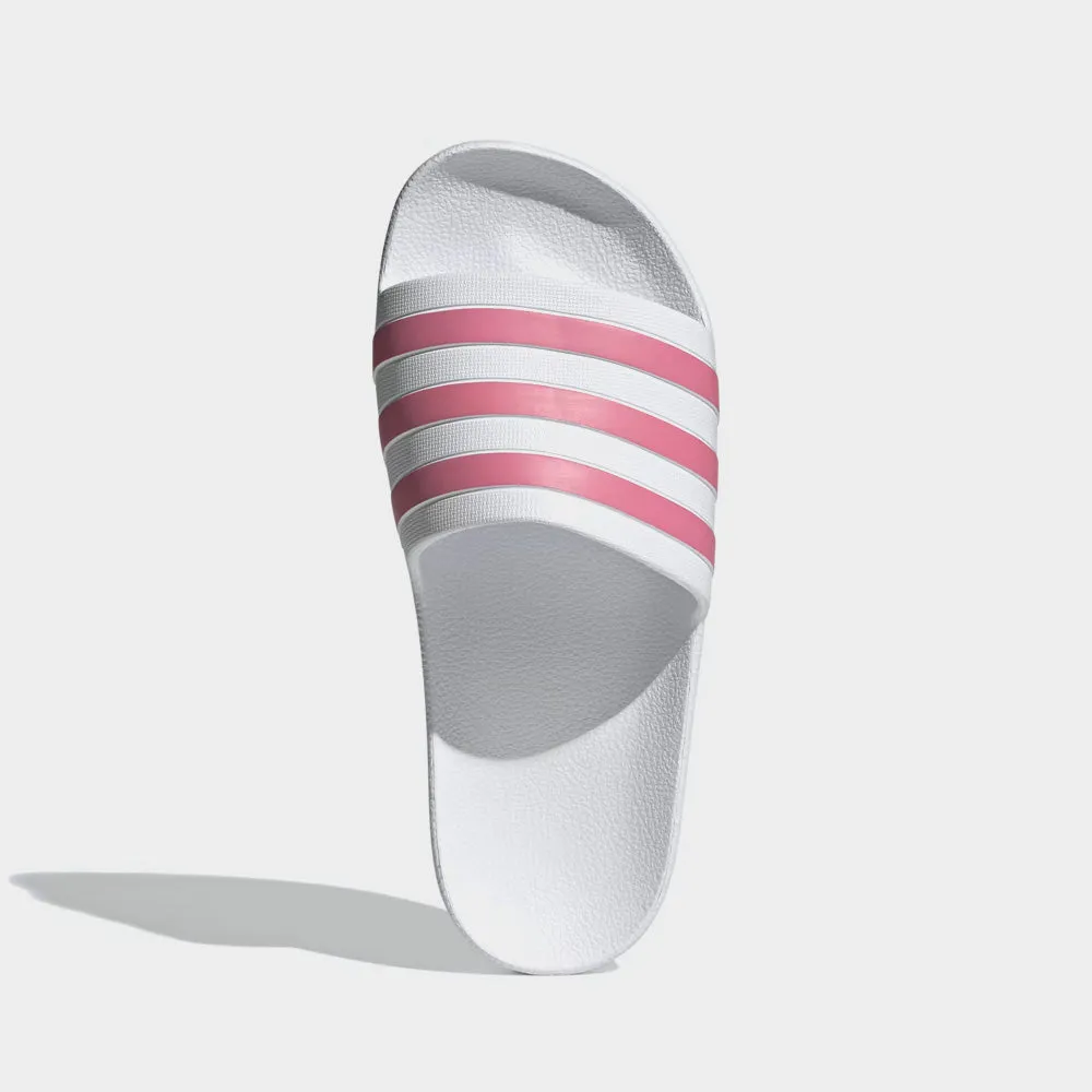 Adidas Womens Adilette Aqua Pink/White _ 181929 _ Pink