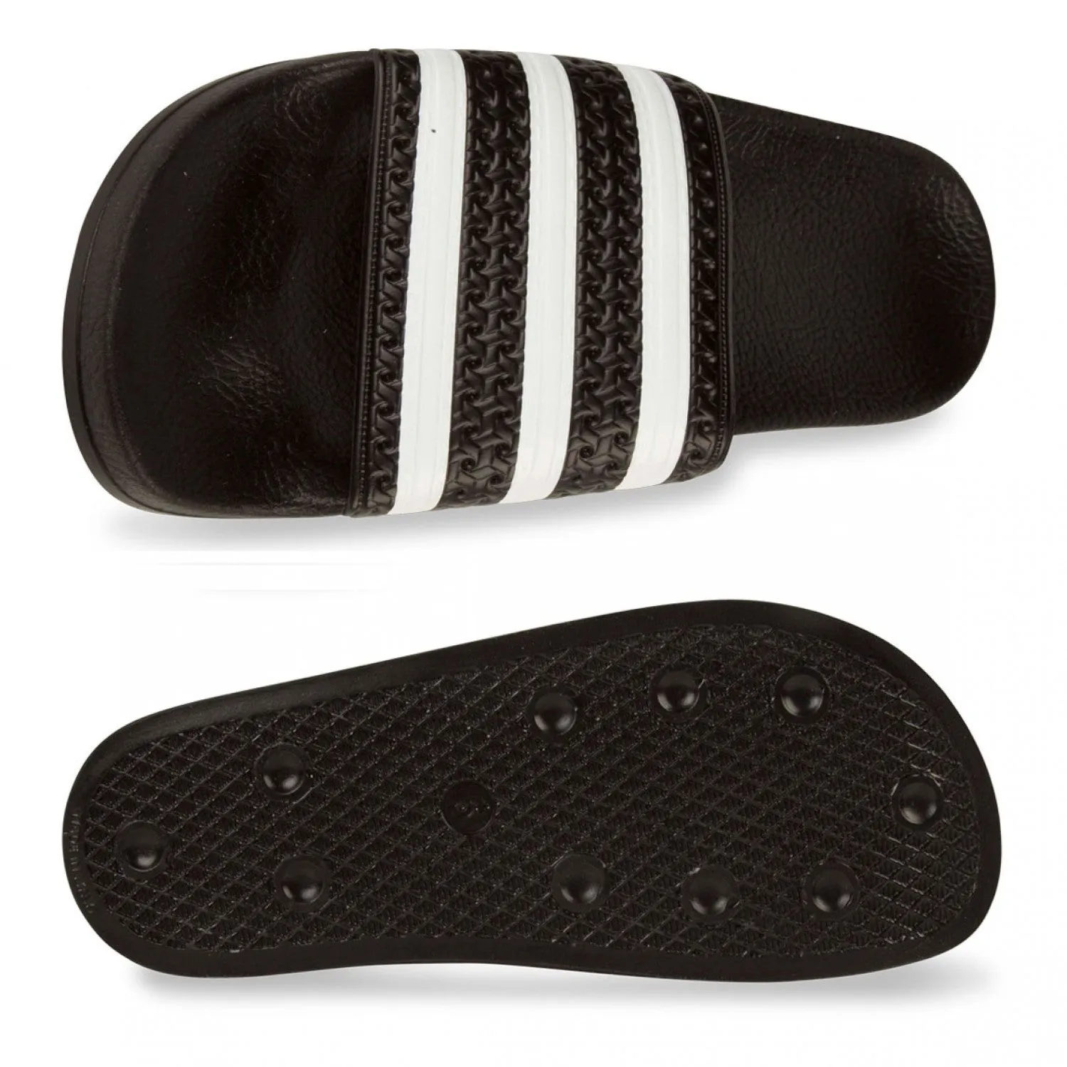 Adilette Unisex Slides (Black)