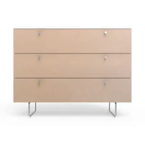 Alto Dresser 3 Drawer Birch/White 45"