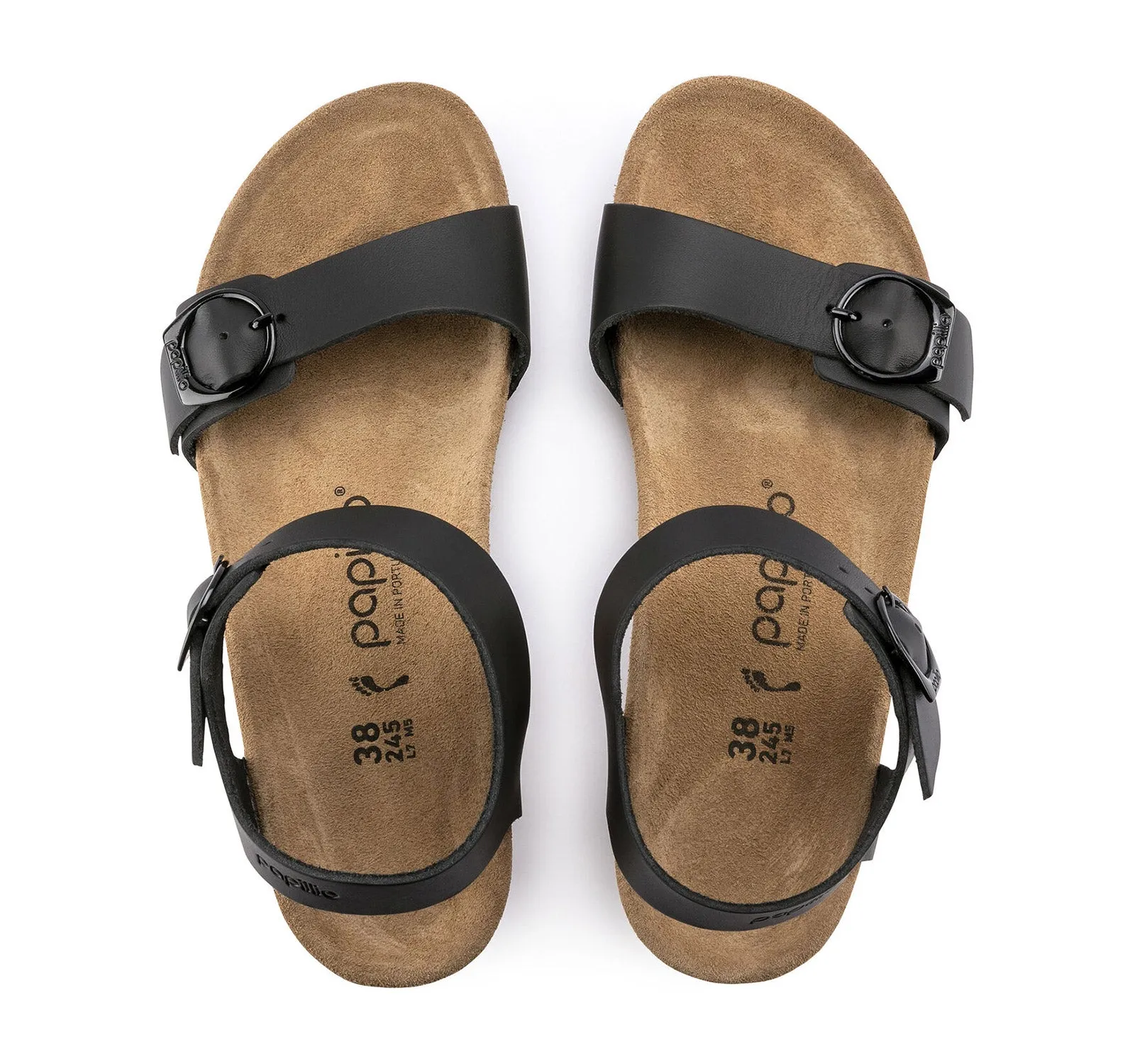 Birkenstock Soley Leather Sandal by Papillio