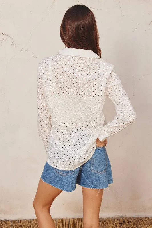 Dreamy Eyelet Blouse