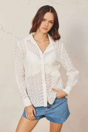 Dreamy Eyelet Blouse