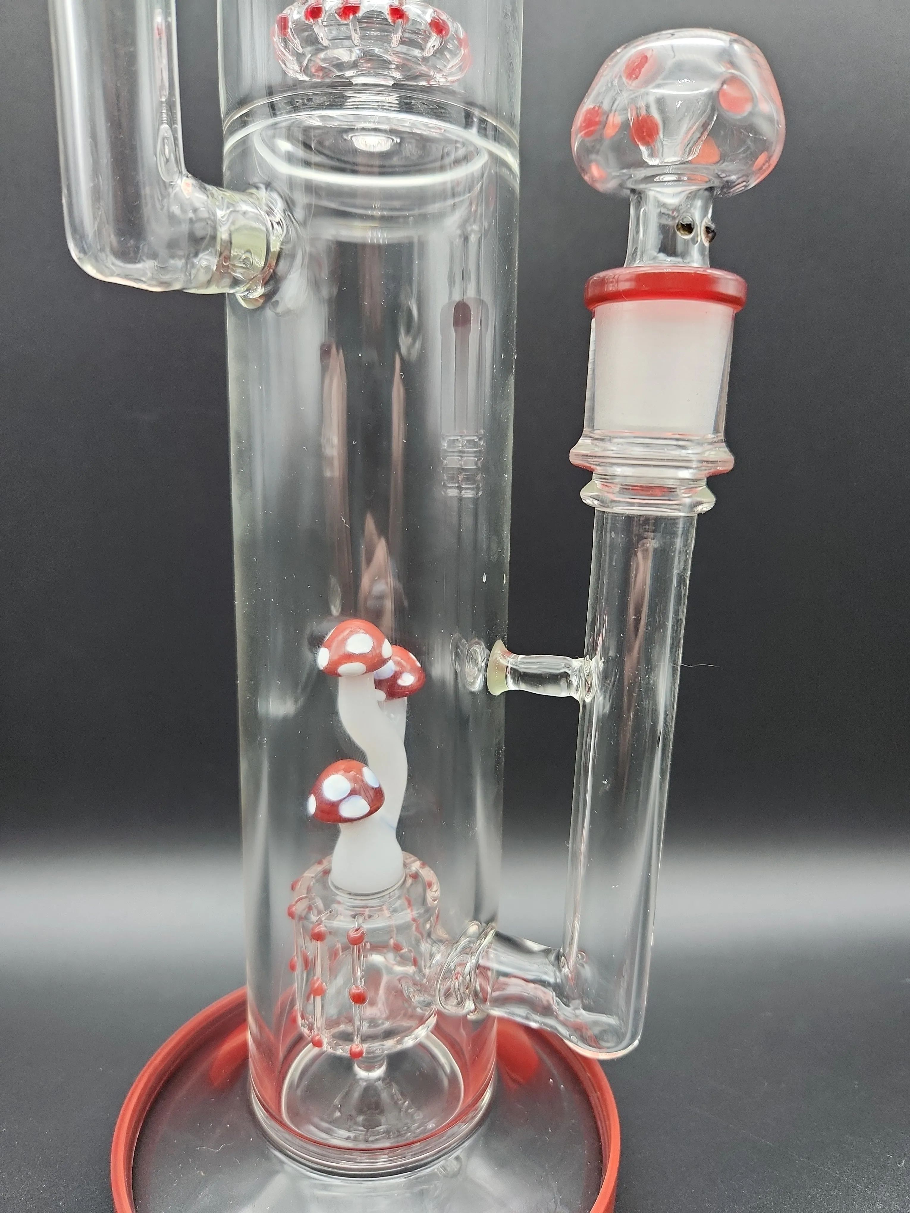 Dub Fungi Straight Tube Water Pipe | 17 | 14mm