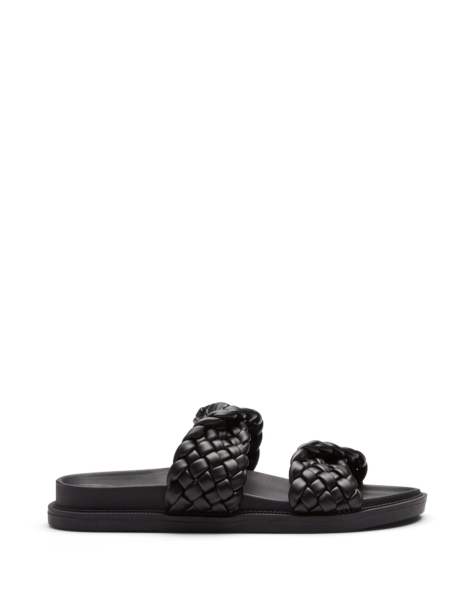 Evil Flat Sandal Black