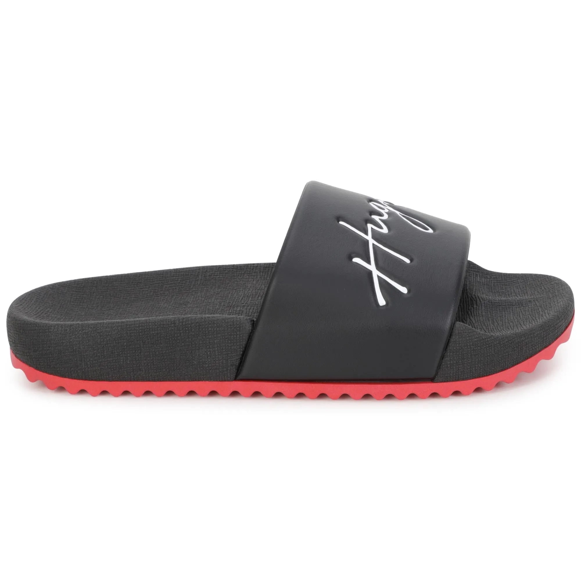 HUGO Signature Logo Slides_Black G29001-09B