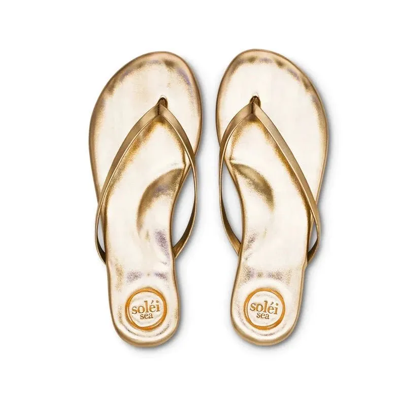 Indie Sandal | Metallic Gold