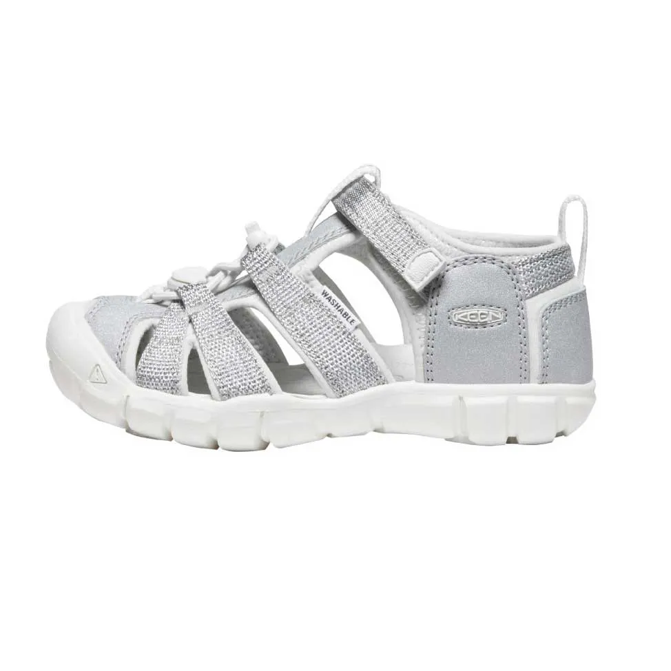 Keen Girl's (Sizes 1-6) Seacamp Silver