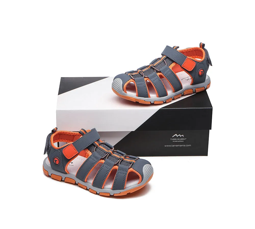 Kids Hook And Loop Roma Sporty Kids Sandals