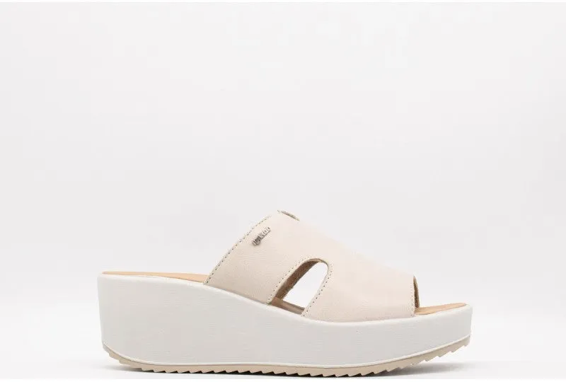 Ladies IGI & Co Sandals Cream Mule Chunky Platform 5668611 sale