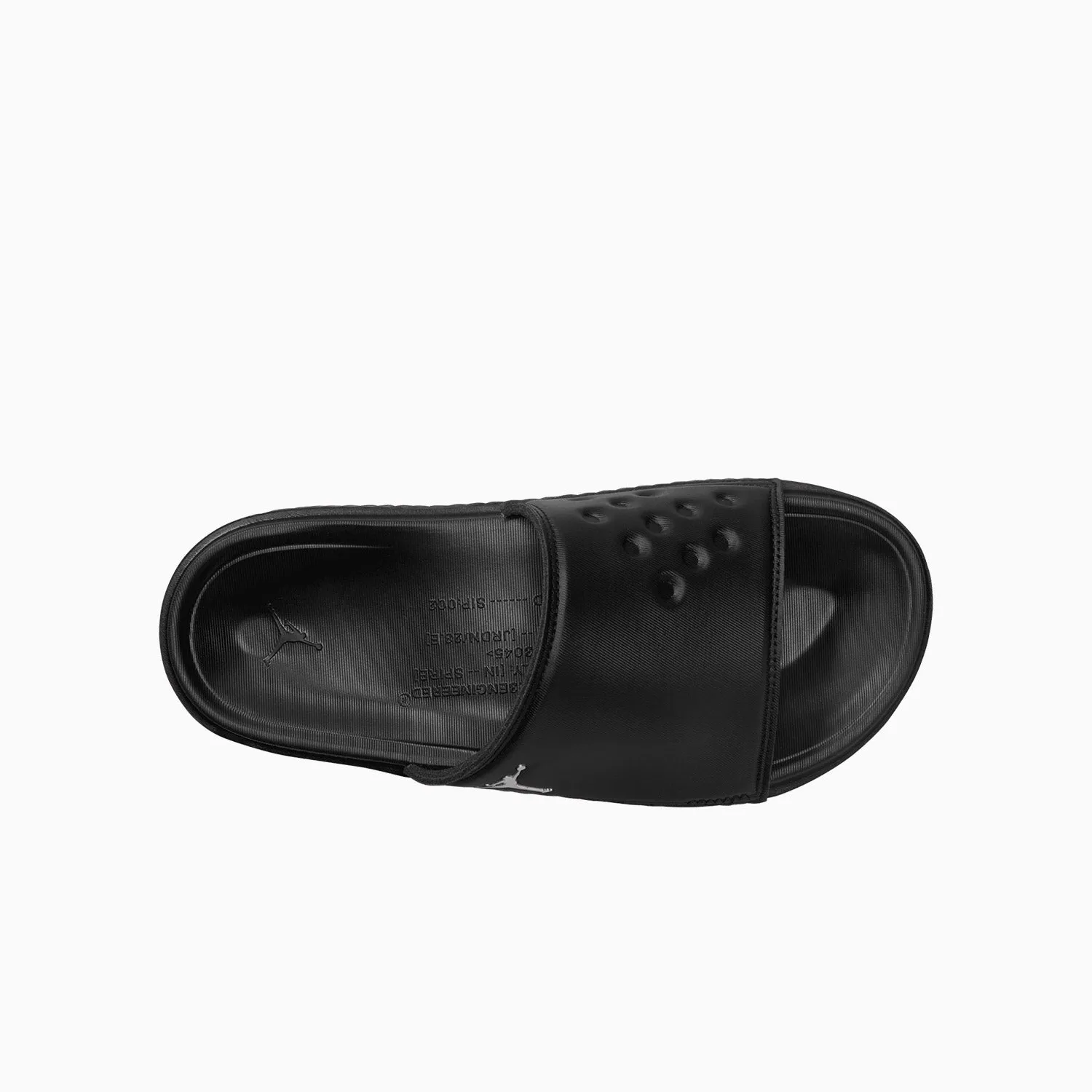 Men's Jordan Play "Black Metallic Silver" Slides