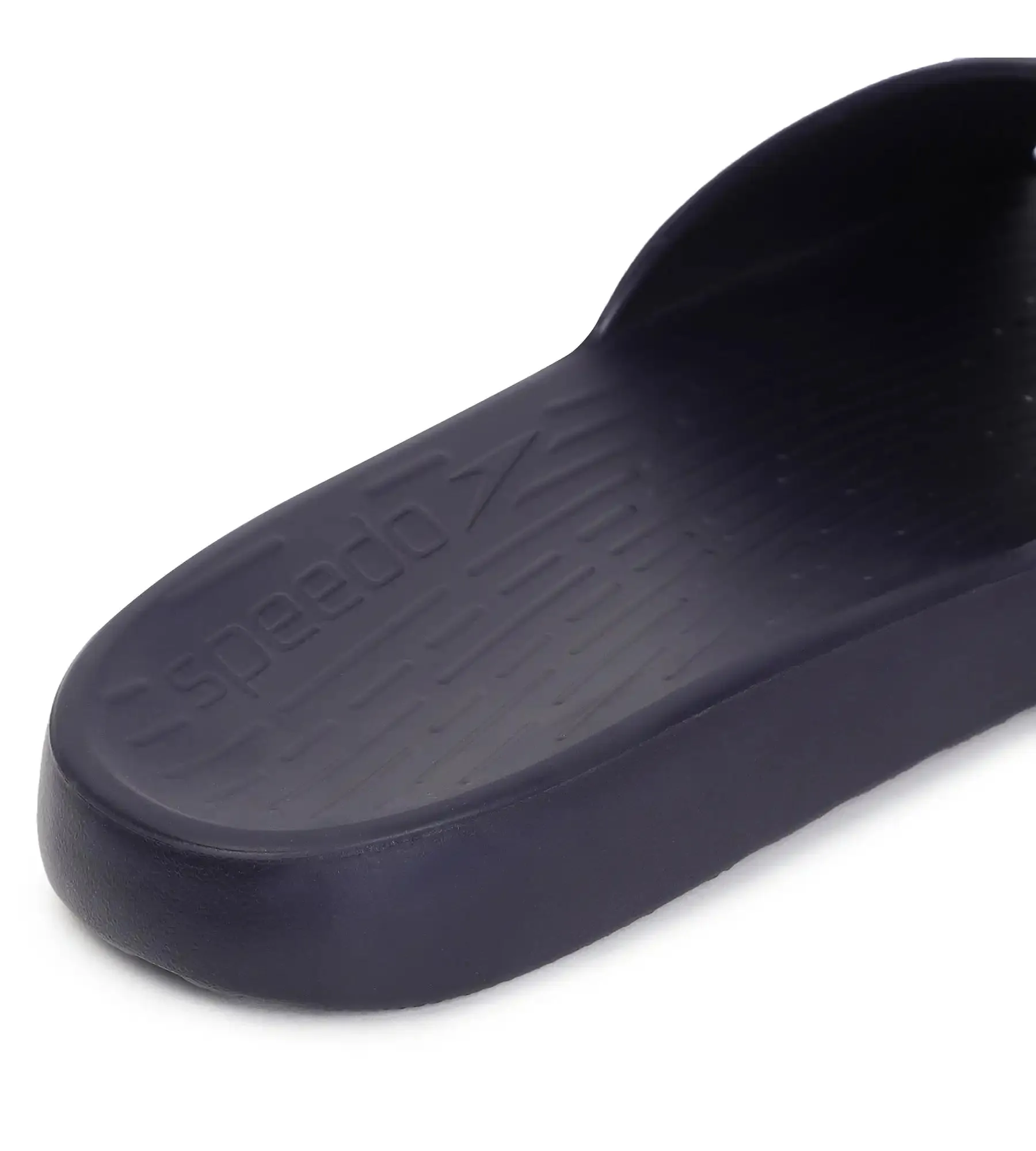 Men's Single Colour Slides - True Navy & Blue Flame