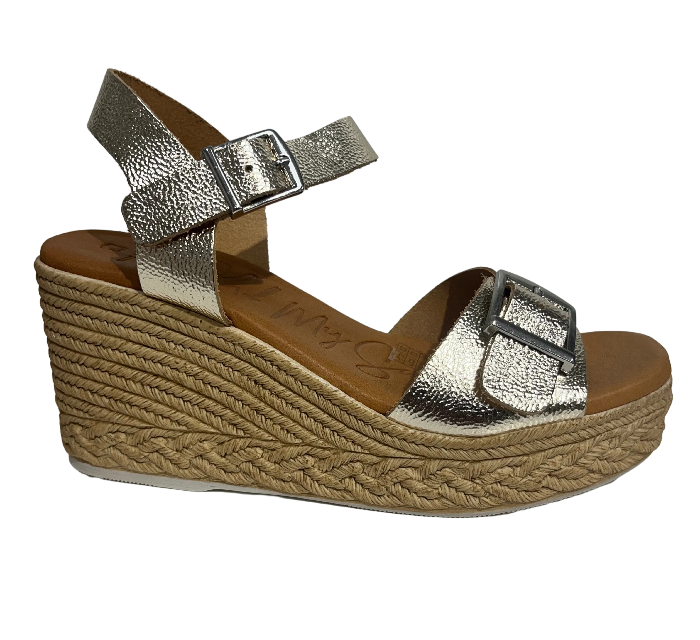 Oh My Sandals Ladies Wedge Sandal 5459