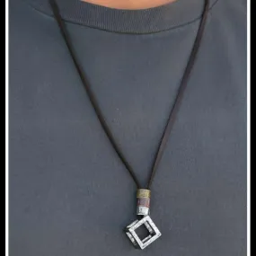 Out of the Box Man Necklace