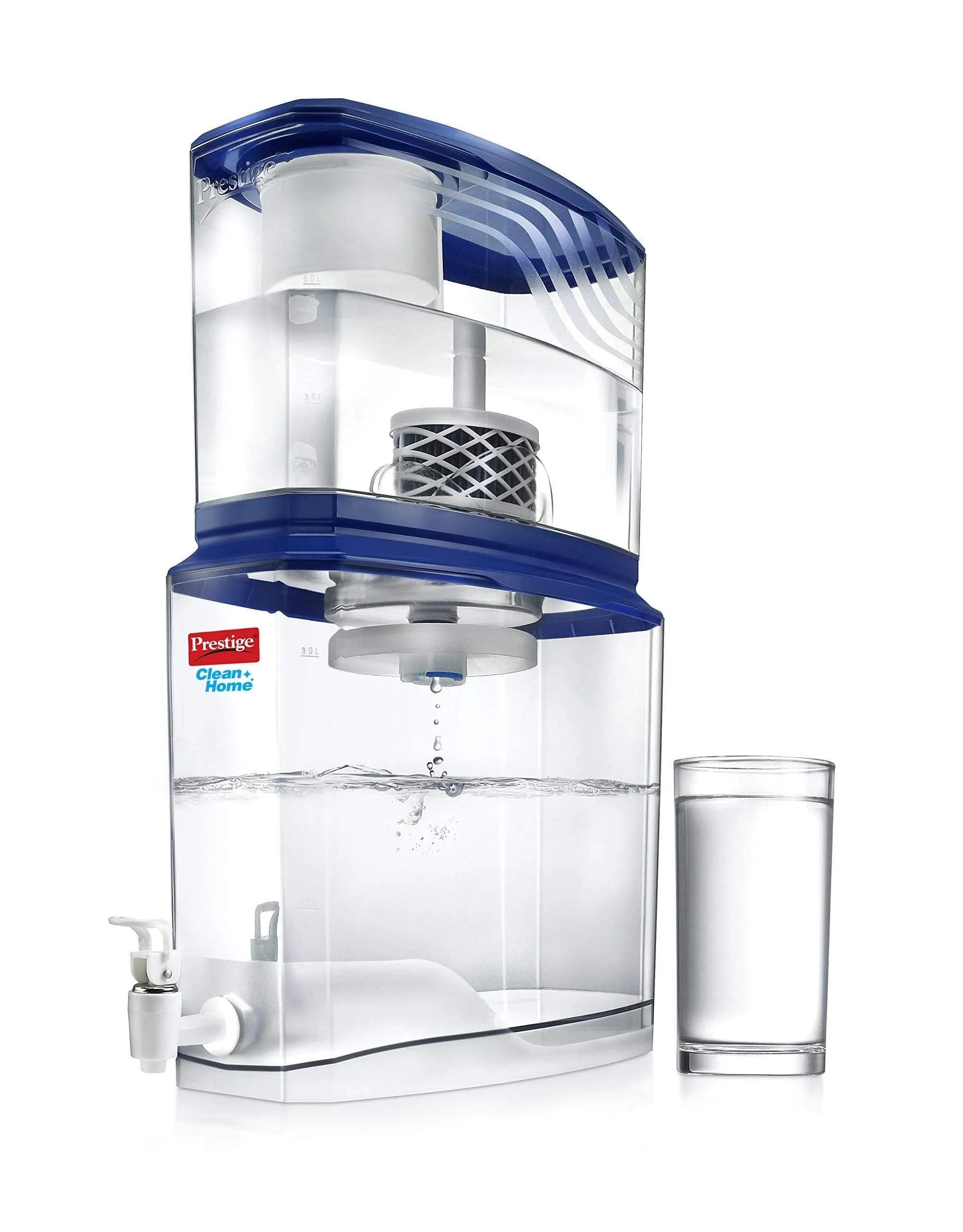 Prestige Non Electric Acrylic Water Purifier Pswp 2.0, 18 Ltrs