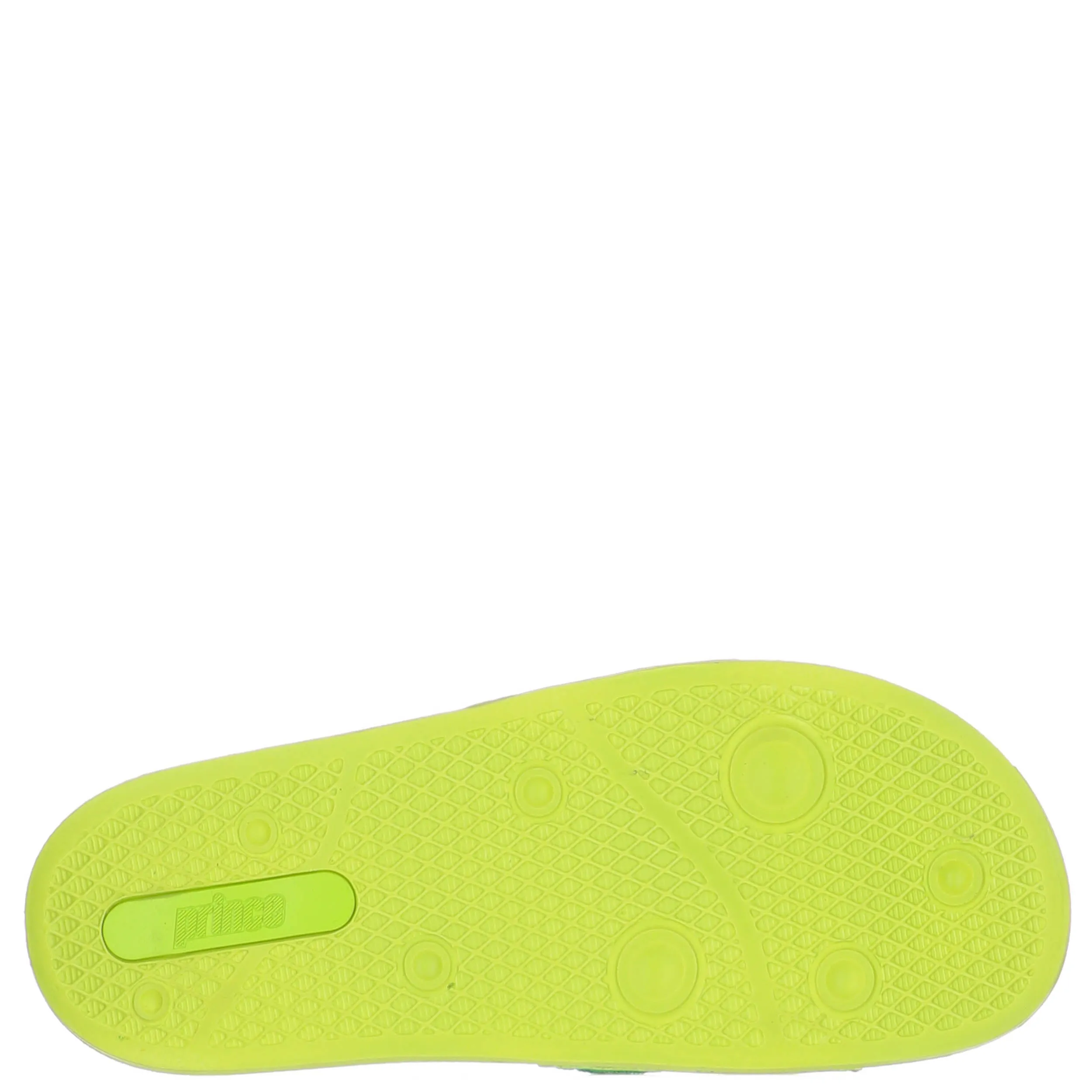 Prince Womens Prism Slides - GREEN/NEON LIME