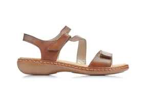 Rieker - Everyday Velcro Sandal Brown