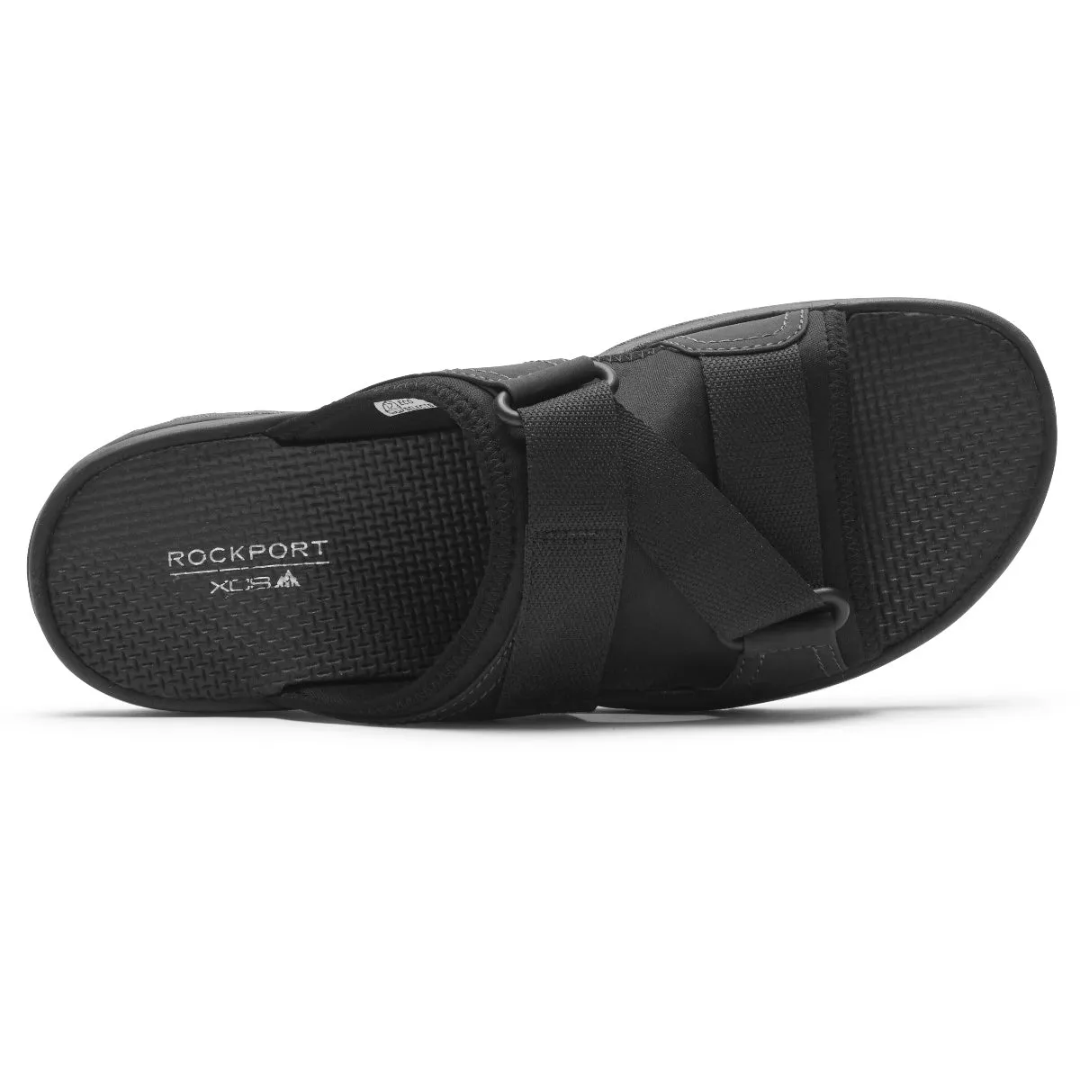 Rockport Velcro Slide Black    