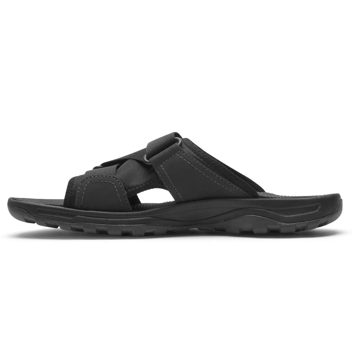 Rockport Velcro Slide Black    