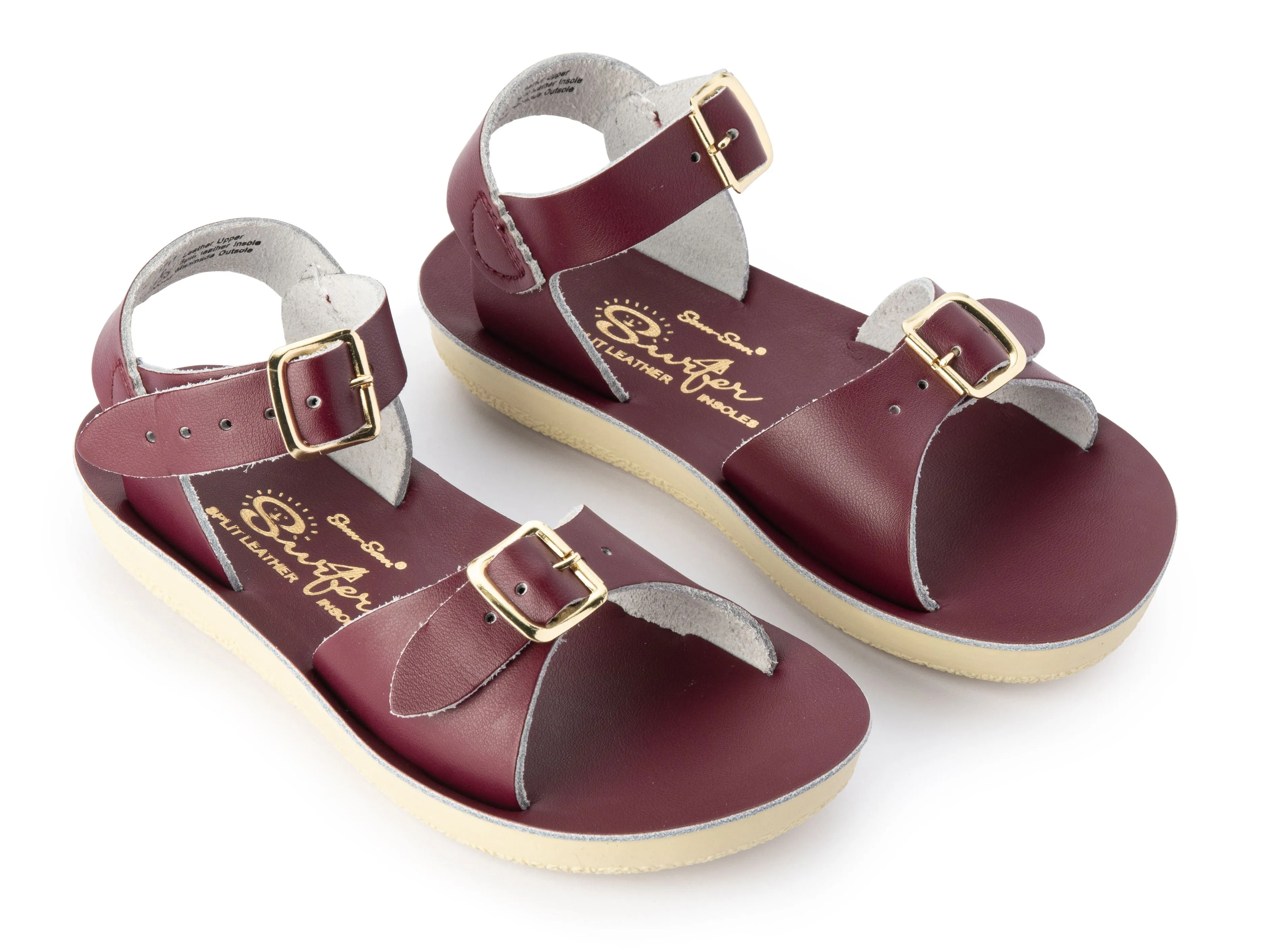 Salt Water Sandals Sun-San Surfer CLARET