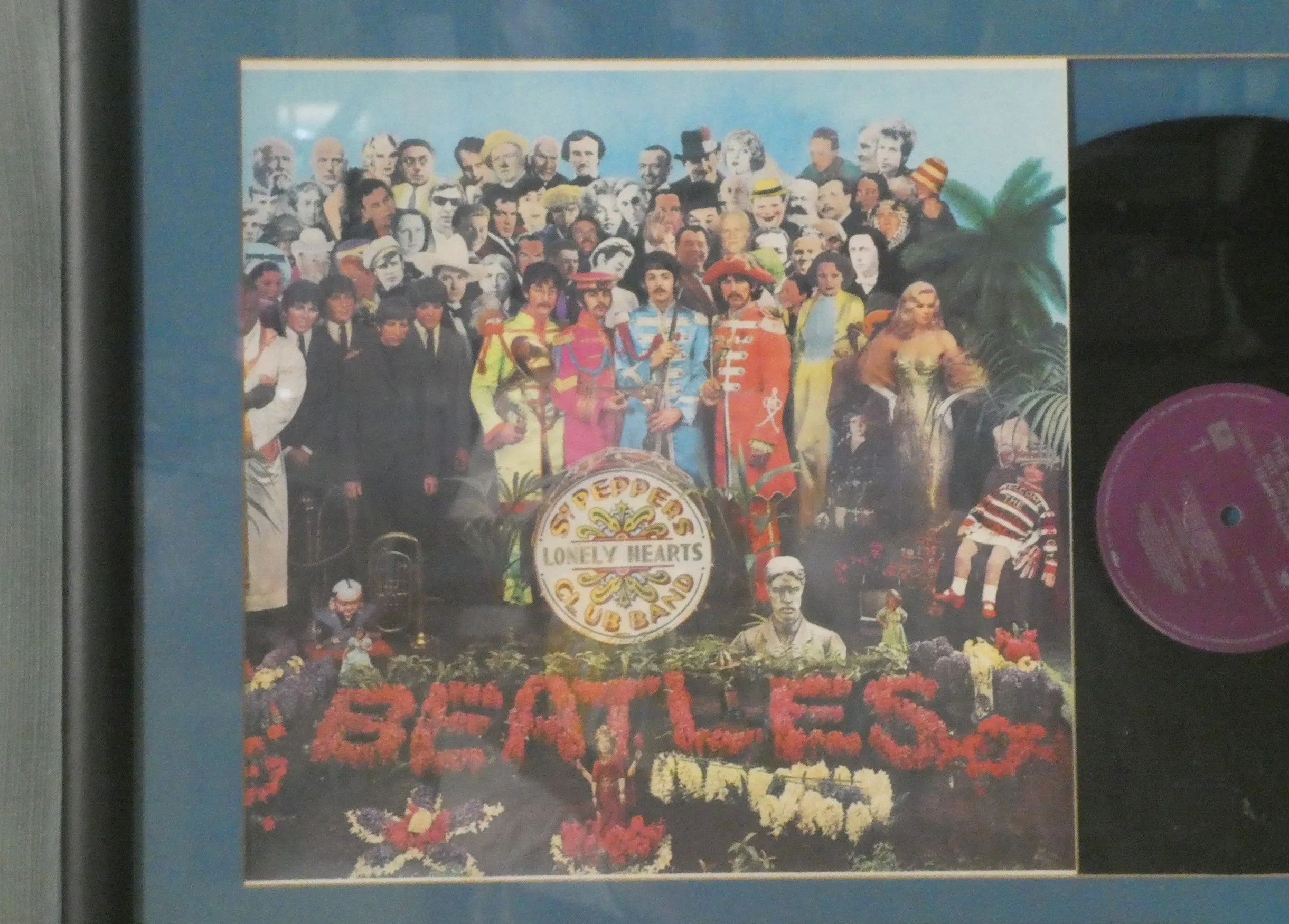 Sgt. Pepper's Lonely Hearts Club Band Framed Album