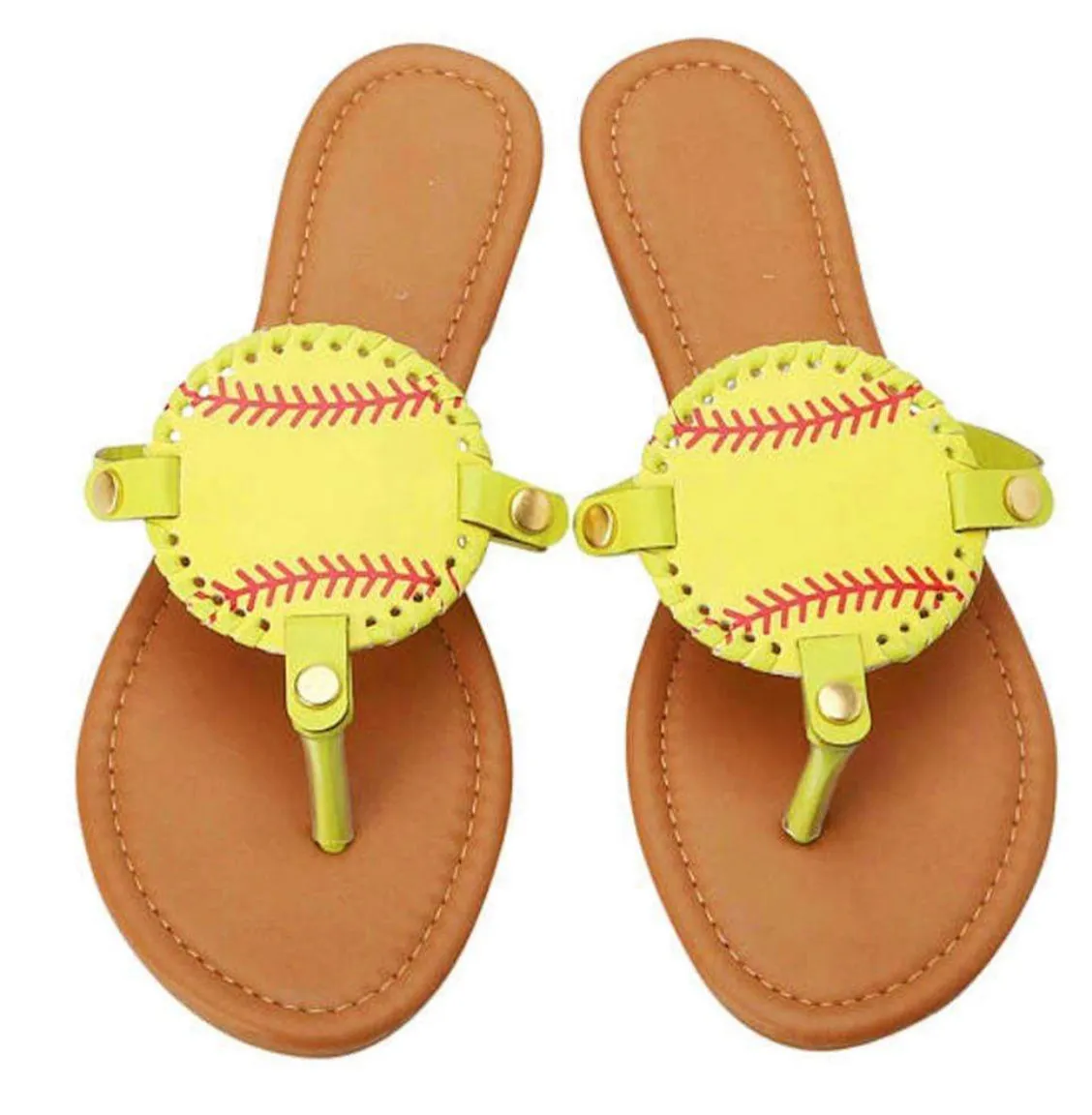 Softball Thong Sandals