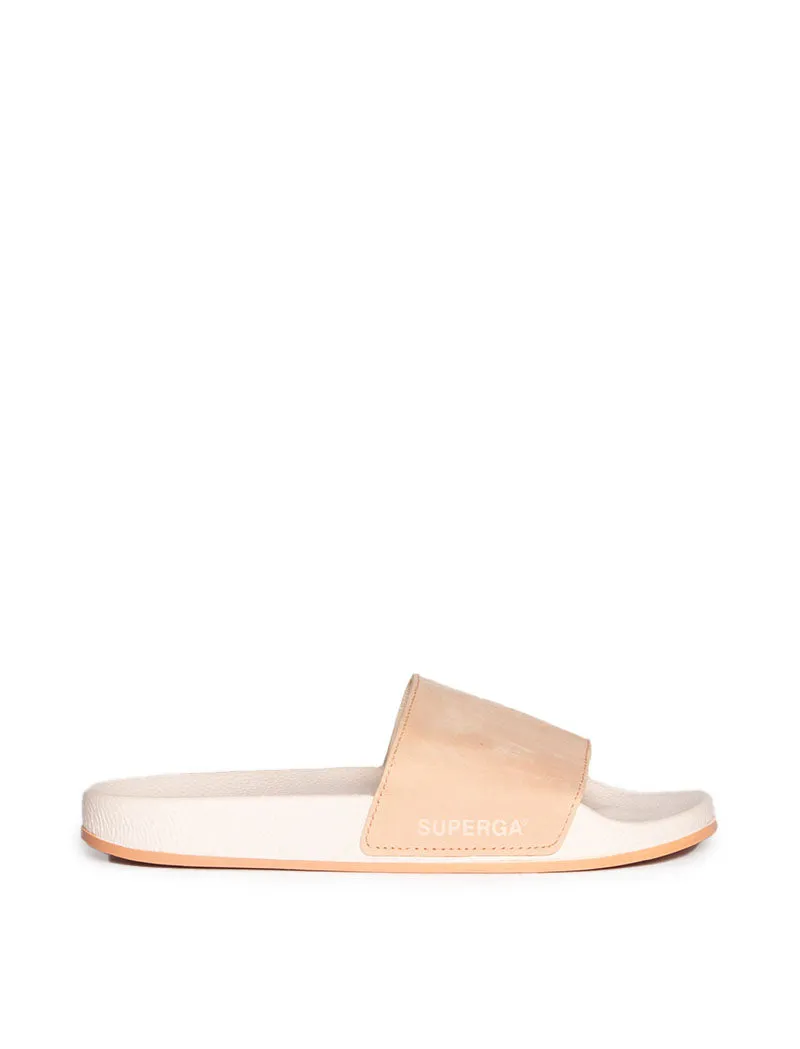 Superga 1908 Slides Orange Melon & Pink