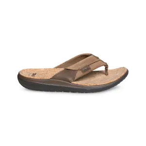 Teva Terra Float Flip Lux Dark Earth Flip Flops - Men's