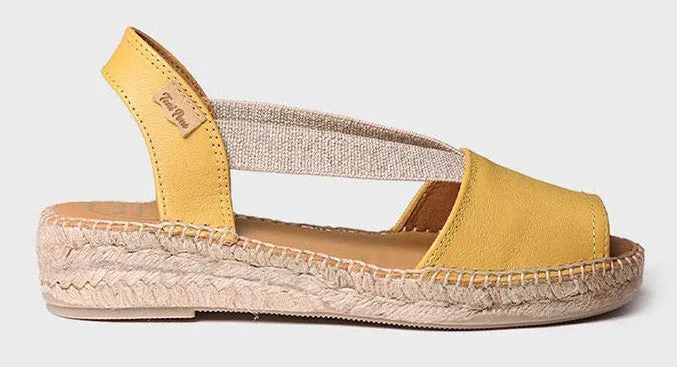 Toni Pons Etna Womens Peep Toe Slingback Espadrille Sandal