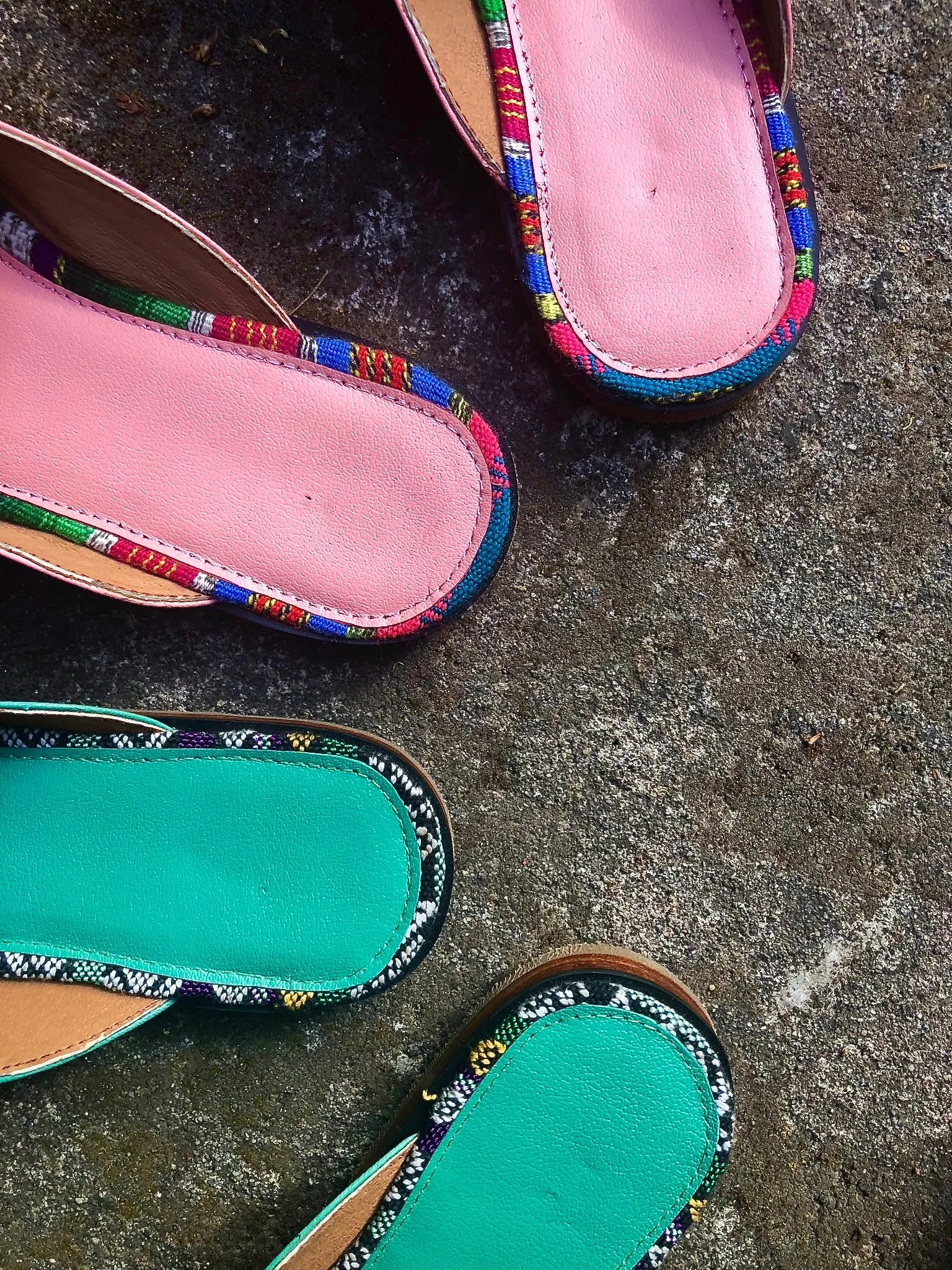 Turquoise Amor Slide