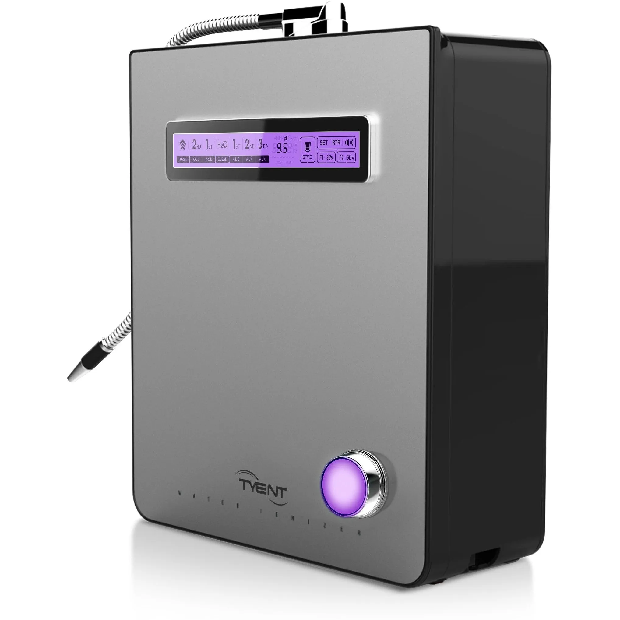 Tyent EDGE-9000 TURBO Above-Counter 9-Plate Water Ionizer