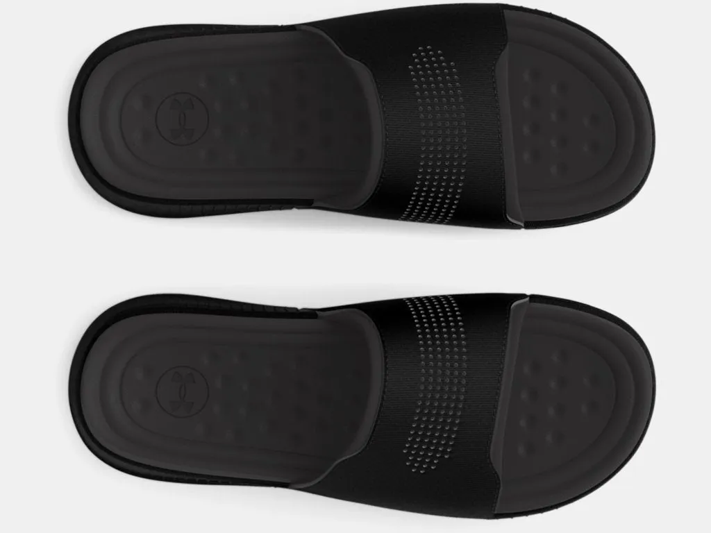 Under Armour Unisex UA Ansa Elevate Slides 3025044-001 - Black/Jet Gray