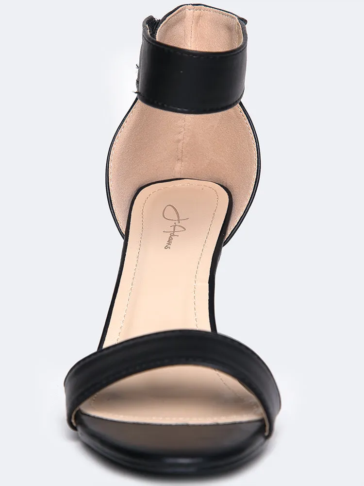 Velcro Ankle Strap Heel