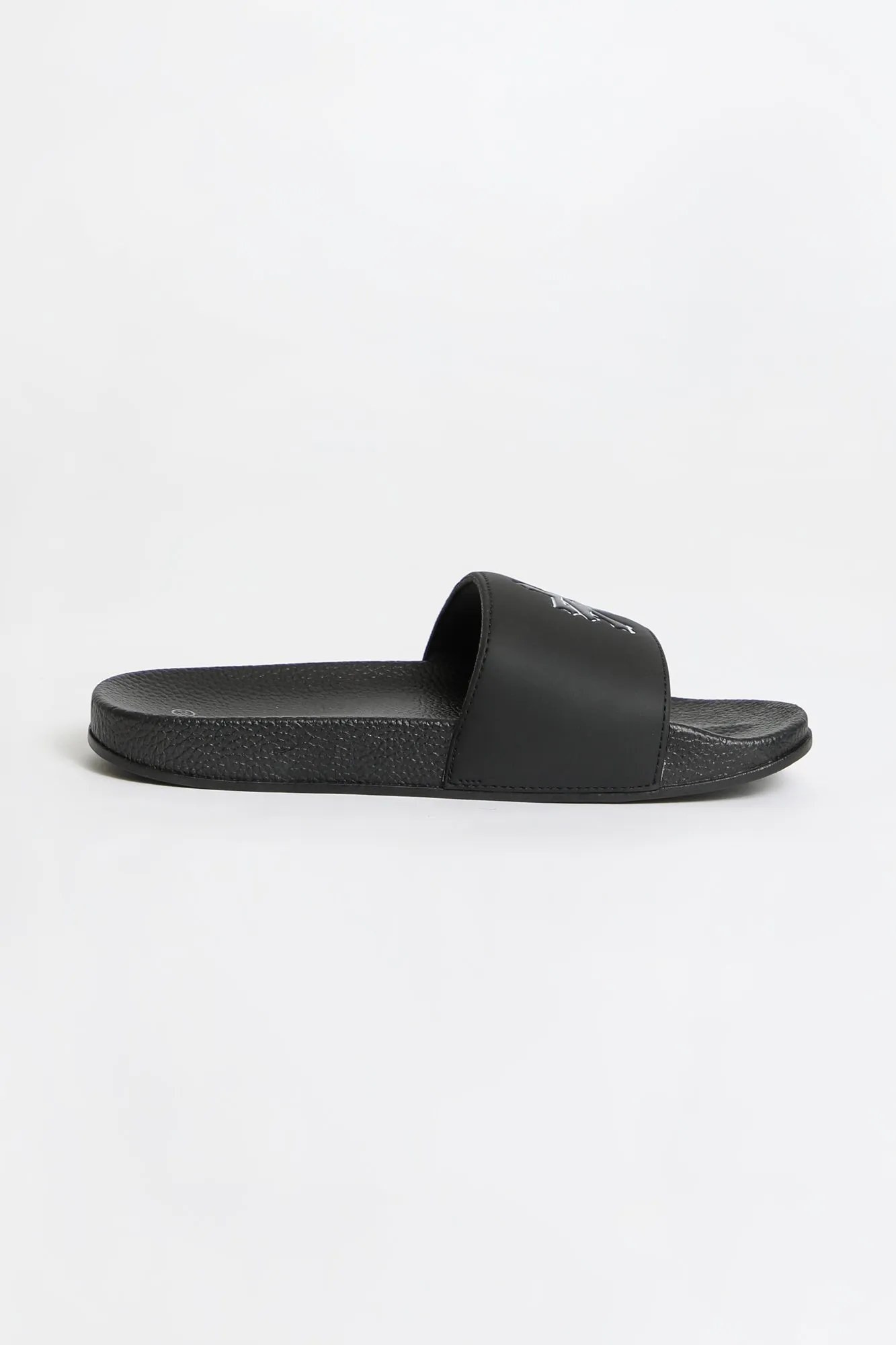 Zoo York Mens Embossed Logo Slides